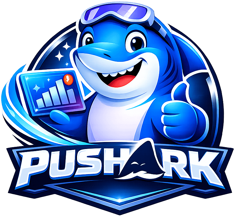 Логотип Pushark